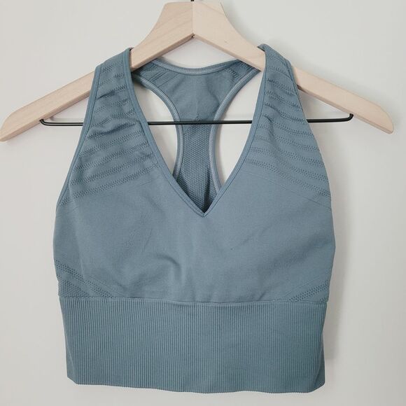 Victoria's Secret PINK Blue Racerback Sports Bra - Picture 5 of 5